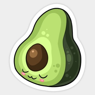 Kawaii Avocado vegetable Sticker